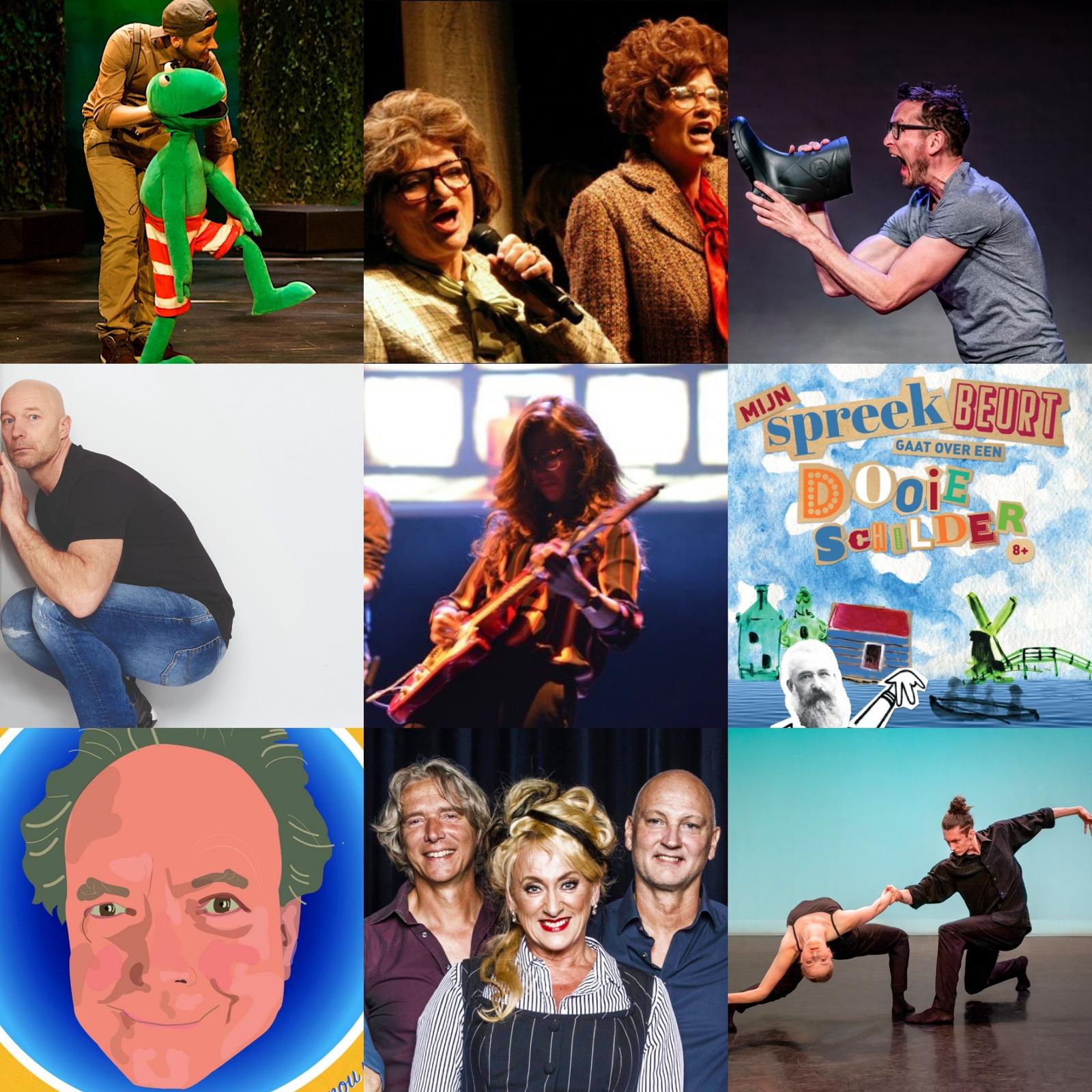 Nieuw aanbod theatervoorstellingen online